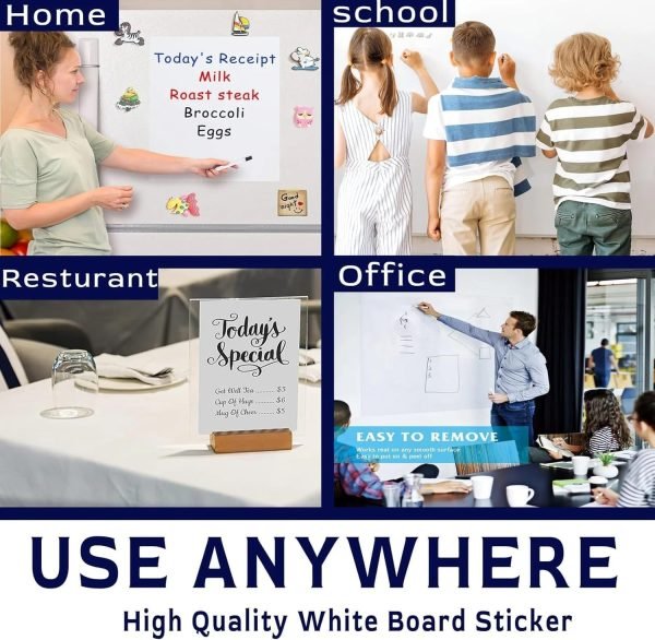 Whiteboard Wallpaper Sticker | FloatNote WhiteNote