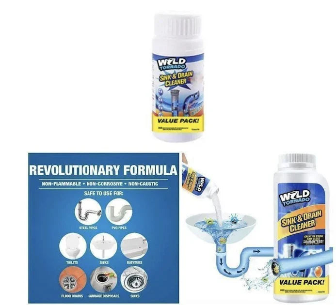 Powerful Sink Drain & Sink Cleaner | Buy 1 Get 1 Free Offer