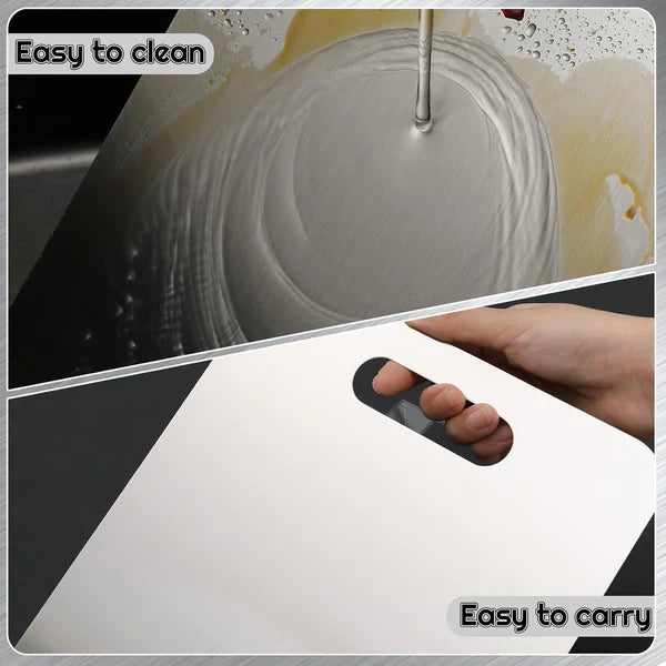 Imported Stainless Steel Double Sided Chopping Board