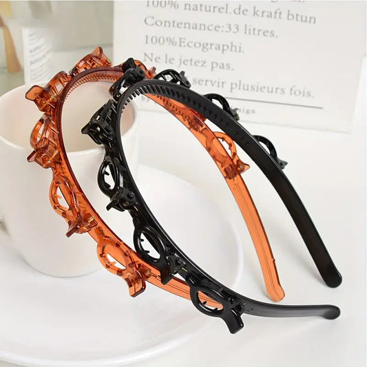 Hollow Clips Hair Twister Band