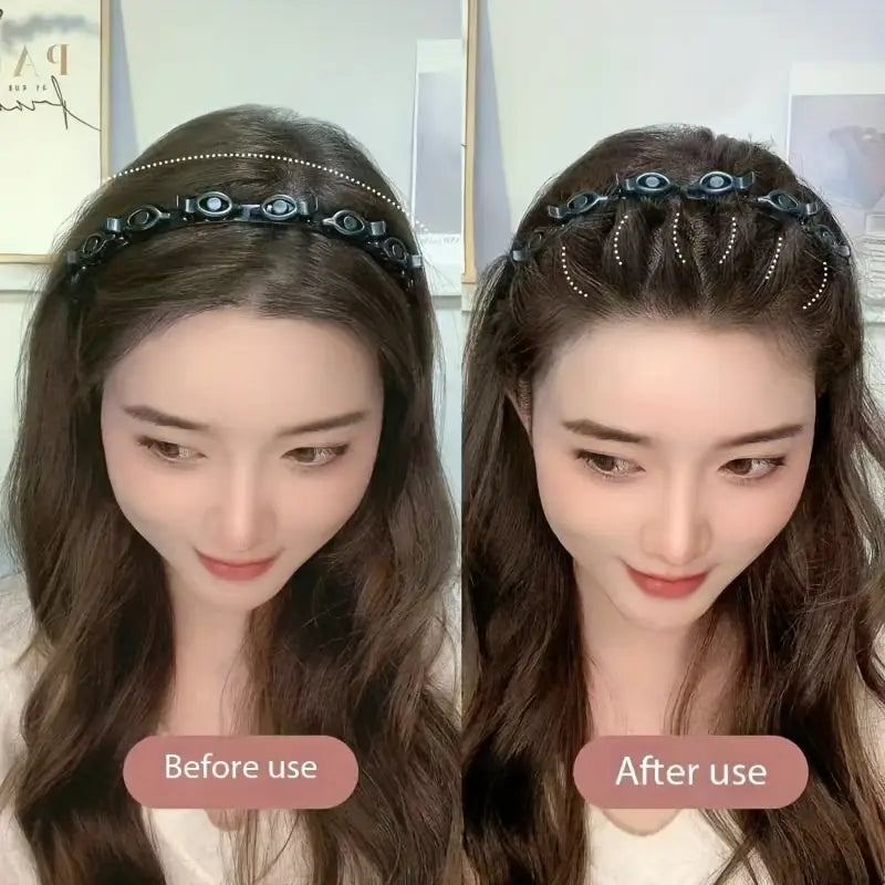 Hollow Clips Hair Twister Band
