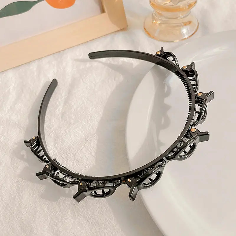 Hollow Clips Hair Twister Band - Buy 1 Get 1 Free