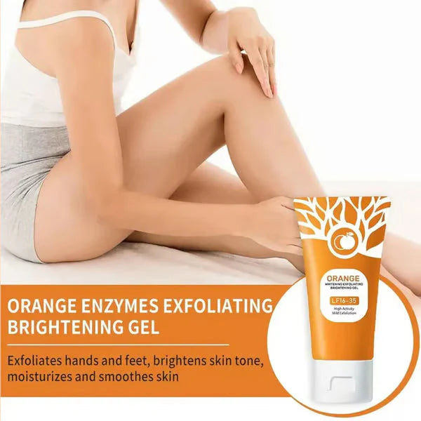 Orange Enzyme Exfoliating Gel.