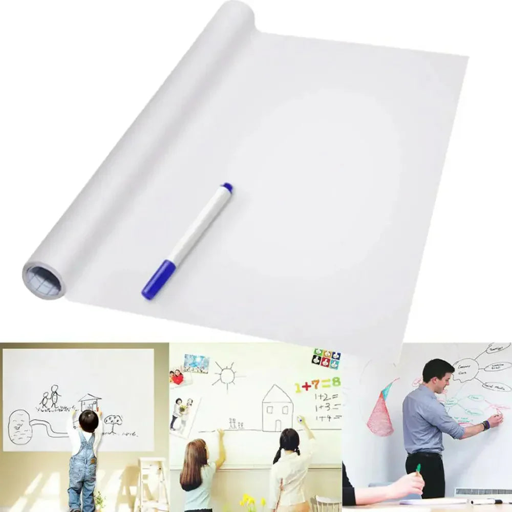 Whiteboard Wallpaper Sticker | FloatNote WhiteNote