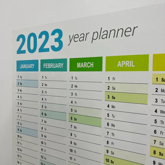 2025 Annual Planner Sticker
