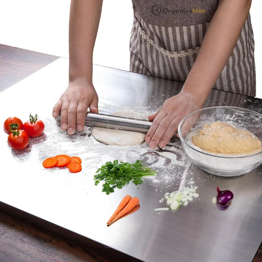 Imported Stainless Steel Double Sided Chopping Board