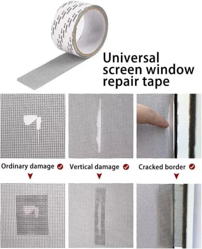 Waterproof Self-Adhesive Mesh Roll Window Tape