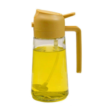 2 in 1 Oil Sprayer And Dispenser Bottle
