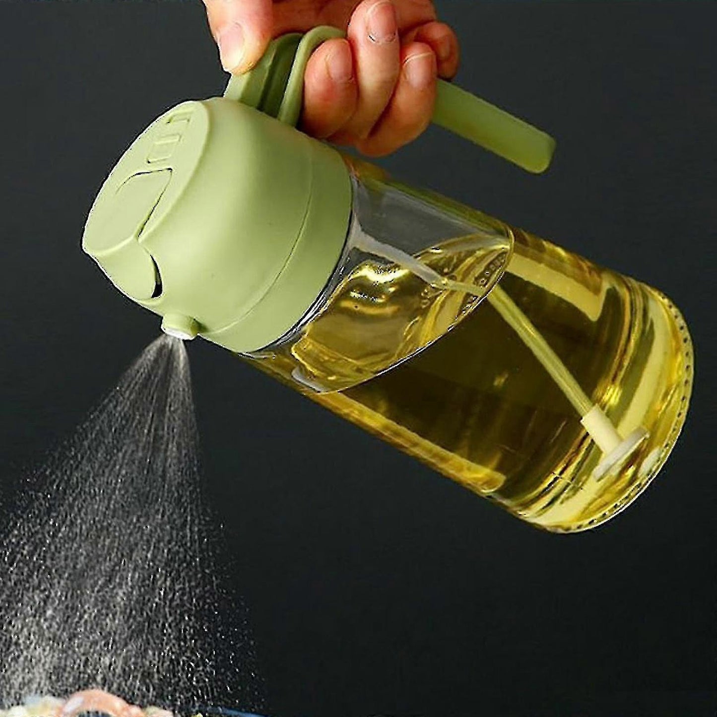 2 in 1 Oil Sprayer And Dispenser Bottle