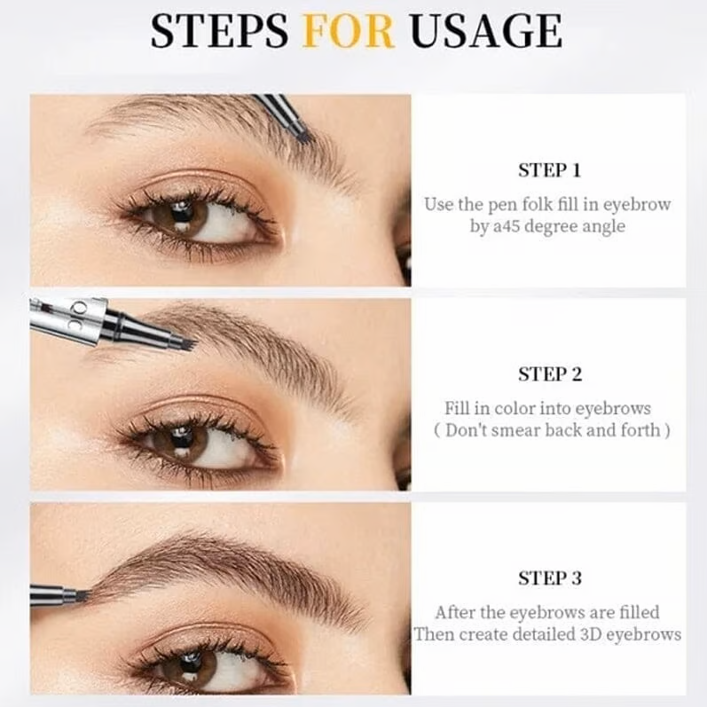 Waterproof Eyebrow Filler Magic Pen | Perfect Eyebrow Shaping Kit