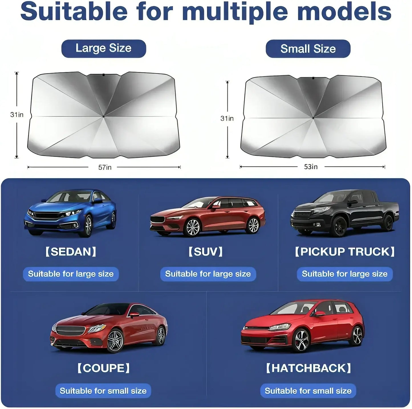 Car Windshield Sun Shade