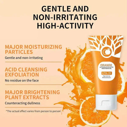 Orange Enzyme Exfoliating Gel.