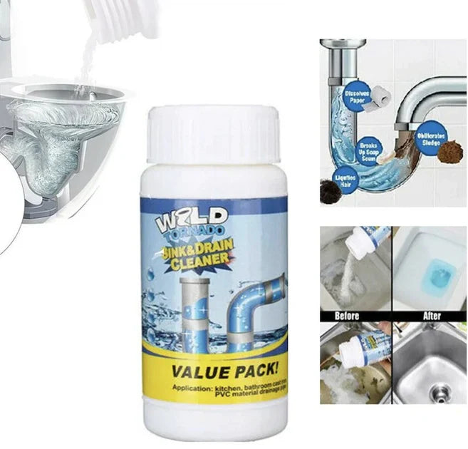 Powerful Sink Drain & Sink Cleaner | Buy 1 Get 1 Free Offer