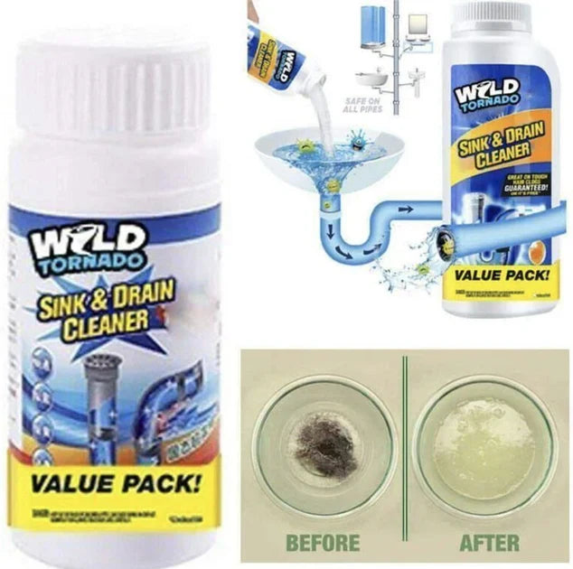 Powerful Sink Drain & Sink Cleaner | Buy 1 Get 1 Free Offer