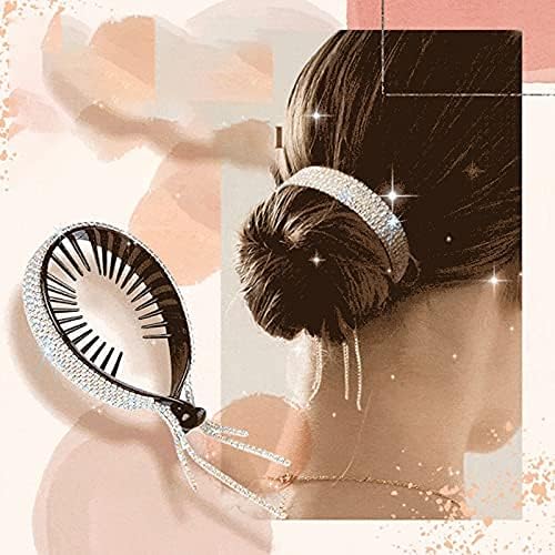 Elegant Glitter Rhinestone Ponytail Hair Styling Tools Hair Accessories