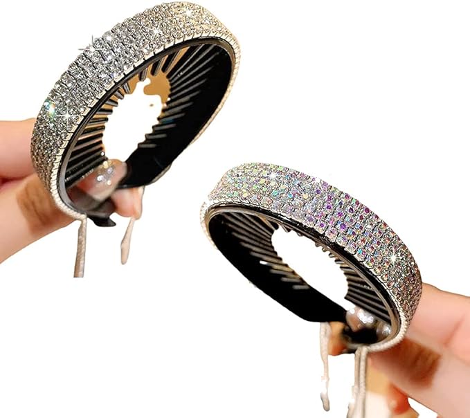 Elegant Glitter Rhinestone Ponytail Hair Styling Tools Hair Accessories