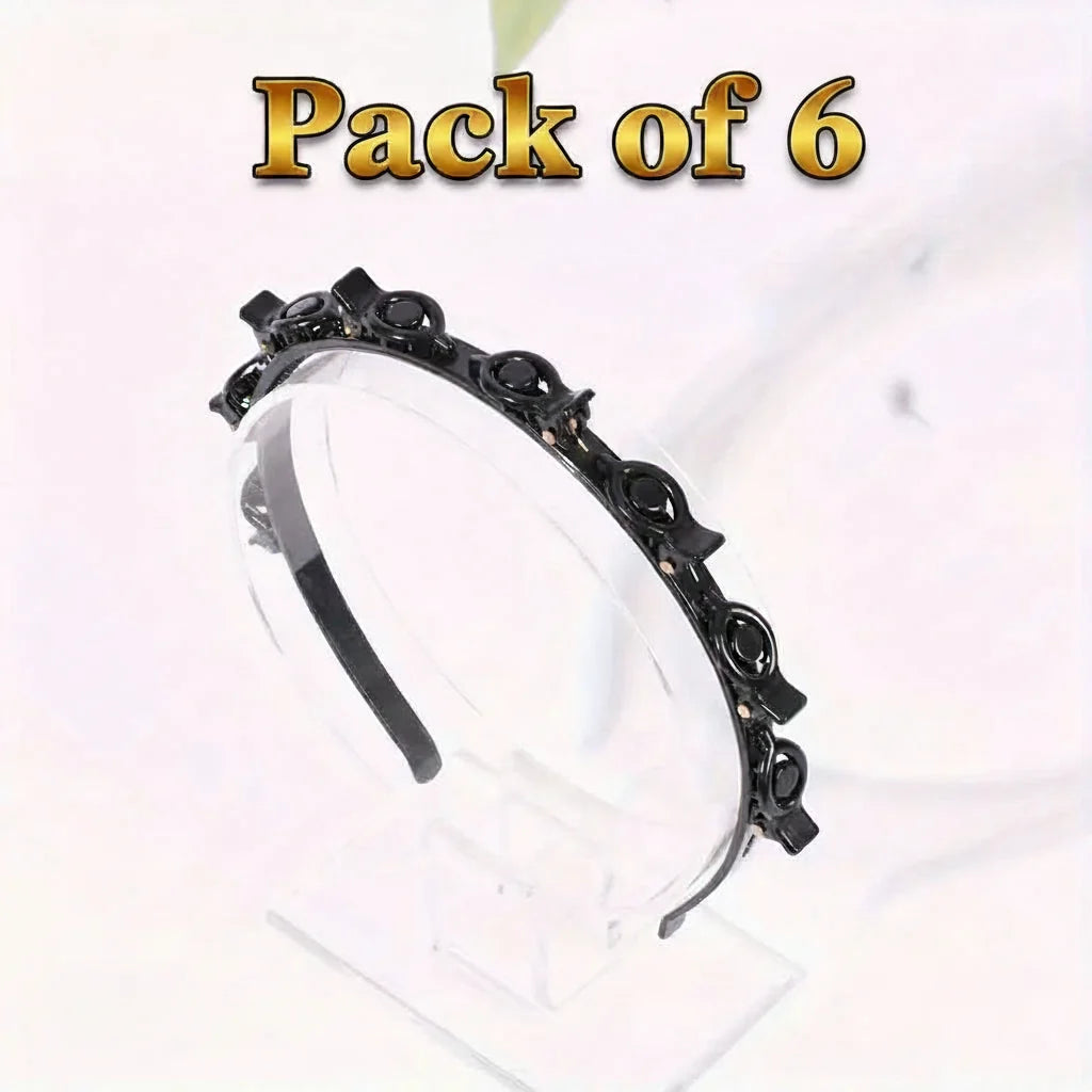 Hollow Clips Hair Twister Band