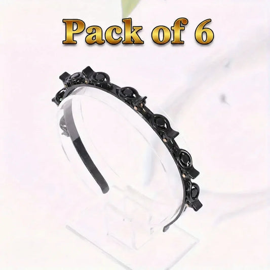 Hollow Clips Hair Twister Band