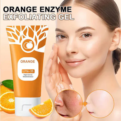 Orange Enzyme Exfoliating Gel.