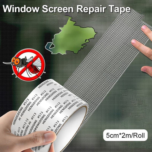 Waterproof Self-Adhesive Mesh Roll Window Tape