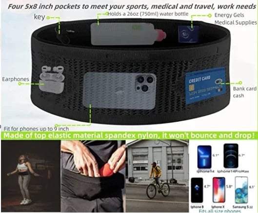 Multifunctional Breathable Waist Bag