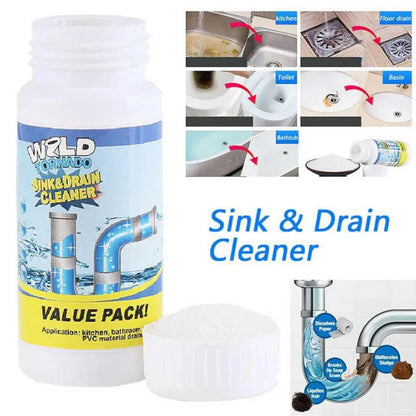 Powerful drainage Sink Cleaner with Premium Deep Cleaning Powder Formula