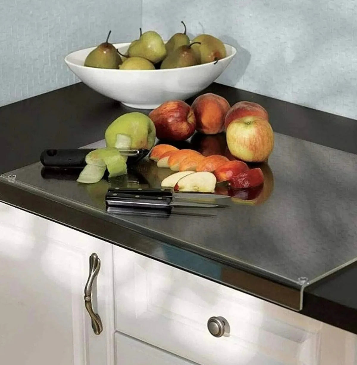 Acrylic Anti-slip Transparent Cutting Board for Chopping