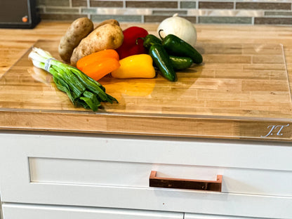 Acrylic Anti-slip Transparent Cutting Board for Chopping