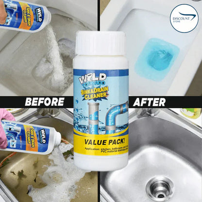 Powerful drainage Sink Cleaner with Premium Deep Cleaning Powder Formula