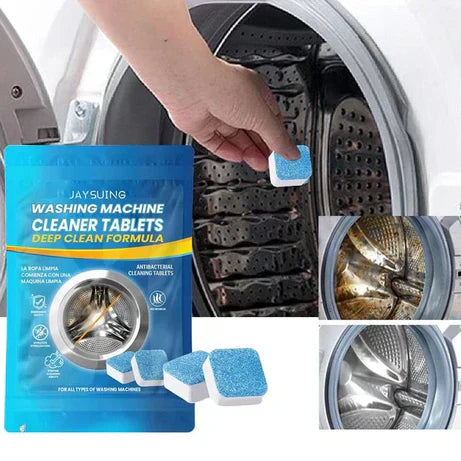 Washing Machine Cleaner Tablet 12 Pcs | Buy 1 Get 1 Free Offer For Today Only