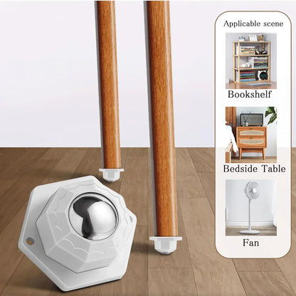 Furniture Wheels, 360º Rotating, Paste on Furniture, Oven, HOME & KITCHEN items | Buy 1 Get 1 Free Offer For Today Only.