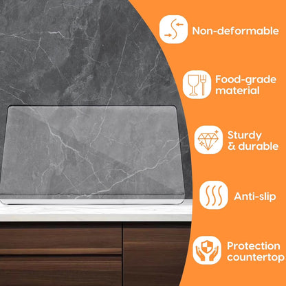 Acrylic Anti-slip Transparent Cutting Board for Chopping