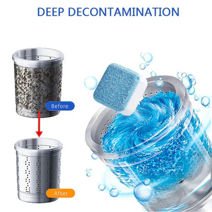 Washing Machine Cleaner Tablet 12 Pcs | Buy 1 Get 1 Free Offer For Today Only