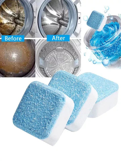 Washing Machine Cleaner Tablet 12 Pcs | Buy 1 Get 1 Free Offer For Today Only